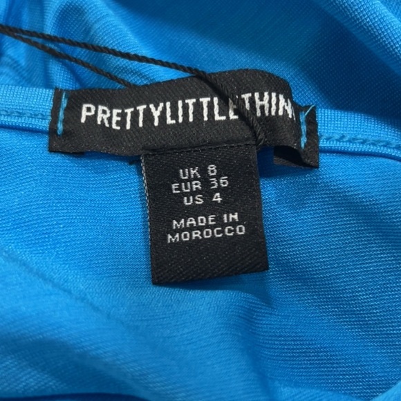 PrettyLittleThing one sleeve dress - Picture 3 of 4